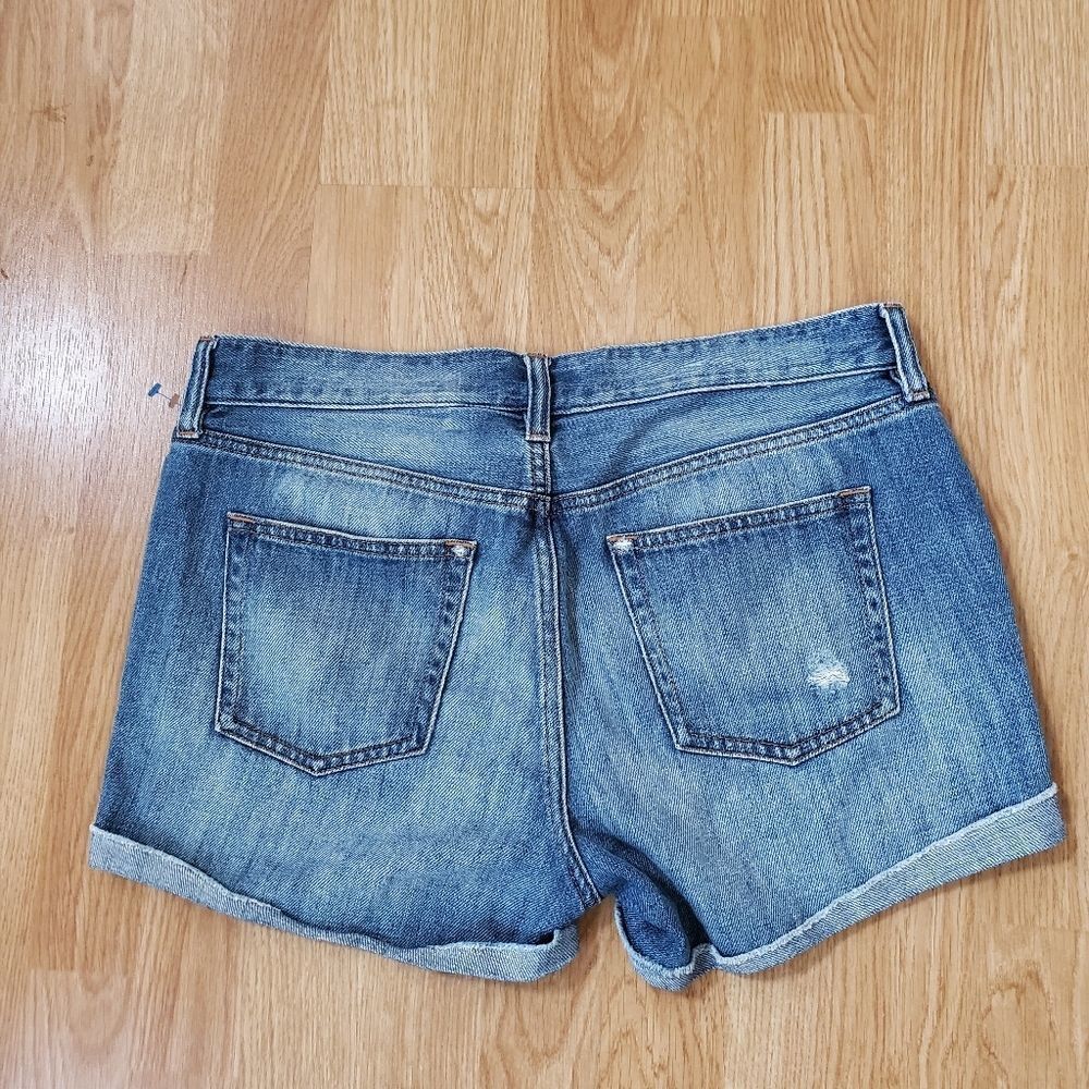 Crew Cuffed Denim Shorts size 27 - Picture 6 of 13
